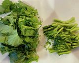 菜ばなのからし和え（お浸し）作り方1写真
