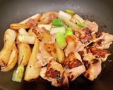 鶏肉と新じゃがの梅酢焼き作り方3写真