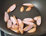 あと1品お助け★ソーセージと茄子オイマヨ作り方3写真