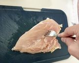 米粉活用☆胸肉でサクッとからあげ作り方1写真