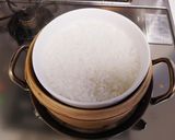 蒸籠☆チーズリゾット作り方4写真