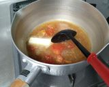 お手軽オニオン&トマトスープ作り方3写真