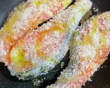 時短!鮭のマヨパン粉焼き♡作り方3写真