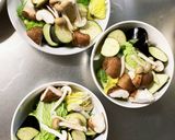 レンジ肉無きな粉ごま味噌炒味白菜回鍋肉風作り方9写真