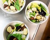 レンジ肉無きな粉ごま味噌炒味白菜回鍋肉風作り方11写真