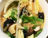 レンジ肉無きな粉ごま味噌炒味白菜回鍋肉風作り方14写真