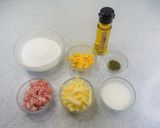 米粉でもちもちポンデケージョ♪作り方1写真