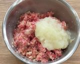 すりおろし玉ねぎ入り ハンバーグ作り方5写真