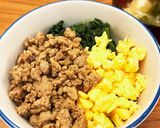 【簡単ご飯】栄養満点♪甘辛ひき肉丼作り方16写真