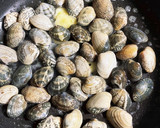 汁まで美味しい、アサリの酒蒸し作り方4写真