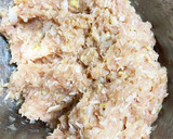 エノキつくねでナスのはさみ焼き作り方2写真