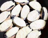 エノキつくねでナスのはさみ焼き作り方10写真