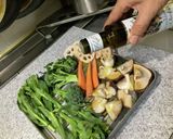 ピザ釜買ったらやってみよう！薪焼き野菜作り方1写真