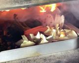 ピザ釜買ったらやってみよう！薪焼き野菜作り方4写真