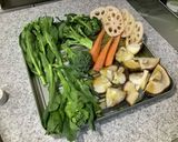 ピザ釜買ったらやってみよう！薪焼き野菜作り方2写真