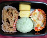 ニャオハ弁当☆ポケモンキャラ弁作り方3写真
