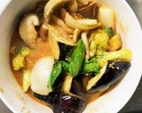 根菜茄子簡単コク旨味噌ケチャ野菜炒め作り方15写真