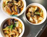 根菜茄子簡単コク旨味噌ケチャ野菜炒め作り方16写真
