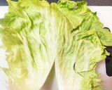 糖質制限: おにぎらず風レタスサンド作り方1写真