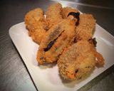 茄子&ピーマンの肉詰め❨(@≧↺≦@)❩作り方4写真