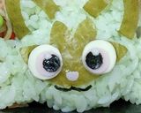 ニャオハ弁当☆ポケモンキャラ弁作り方7写真