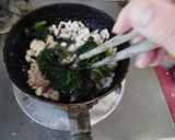 ホウレンソウ入りおこげ風作り方3写真
