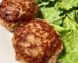 米粉ハンバーグ&きのこのチーズクリーム作り方4写真
