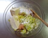 鶏胸肉でもふわふわ♡鶏つくね作り方2写真
