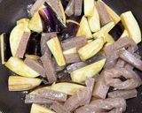 副菜に♡なすとこんにゃくの味噌炒め♪作り方2写真
