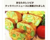 鮮やか！人参と枝豆の玉子焼き☆　作り方15写真