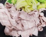 春キャベツと豚肉のゴマポン酢♪作り方5写真
