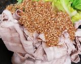 春キャベツと豚肉のゴマポン酢♪作り方6写真