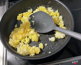 炒飯風卵炒め作り方2写真