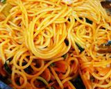 栄養満点、満たされナポリタン作り方7写真