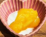 ヨーグルトのさつま芋みかんソース　離乳食作り方6写真