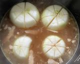 丸ごと新玉ねぎのオニオングラタンスープ♡作り方4写真