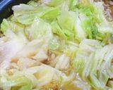 豚肉でもつ鍋風♡市販のスープ無し♪作り方3写真
