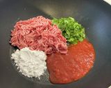 レタスと米粉のトマトハンバーグ作り方2写真