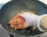 レタスと米粉のトマトハンバーグ作り方3写真