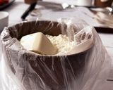ホケミで簡単!あの食材でモッチリピザ作り方1写真