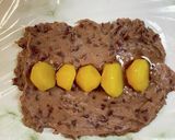 米粉活用！レンジで3分栗蒸しようかん作り方4写真