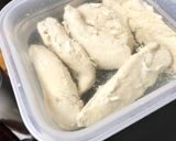 44*セロリとササミ白味噌和え作り方1写真