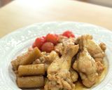 鶏肉とごぼうピクルスのさっぱり煮作り方5写真