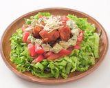 簡単!唐揚げタコライス作り方4写真