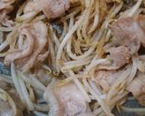 簡単！めちゃうま♪豚バラもやし納豆炒め♪作り方4写真