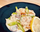 鶏肉とアスパラのレモンクリーム煮作り方7写真