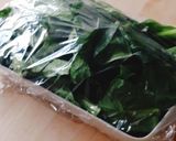 スグ出来る！小松菜ピリ辛肉味噌★レンジ作り方7写真