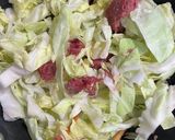 春キャベツとコンビーフのソテー作り方3写真