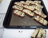チョコも入れちゃったビスコッティ作り方8写真