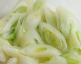 10分で完成！長ねぎの胡麻レモンナムル作り方2写真